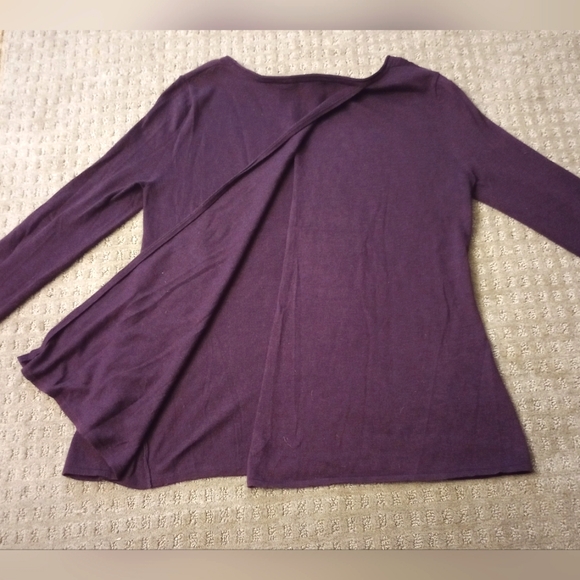 Horny Toad Merino Wool Blend Cross back Sweater - Picture 3 of 10